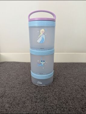 Disney Elsa Whiskware Stackable Snack Tower - Light Blue & Purple